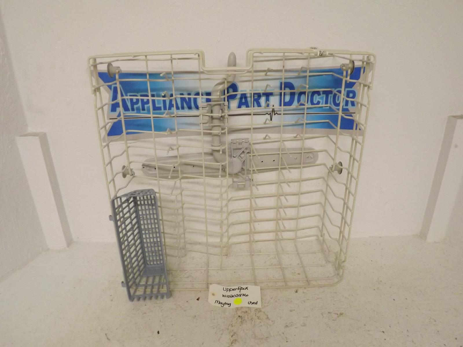 Maytag Dishwasher W10203876 Upper Rack Used Maytag Dishwasher W10203876 Upper Rack Used